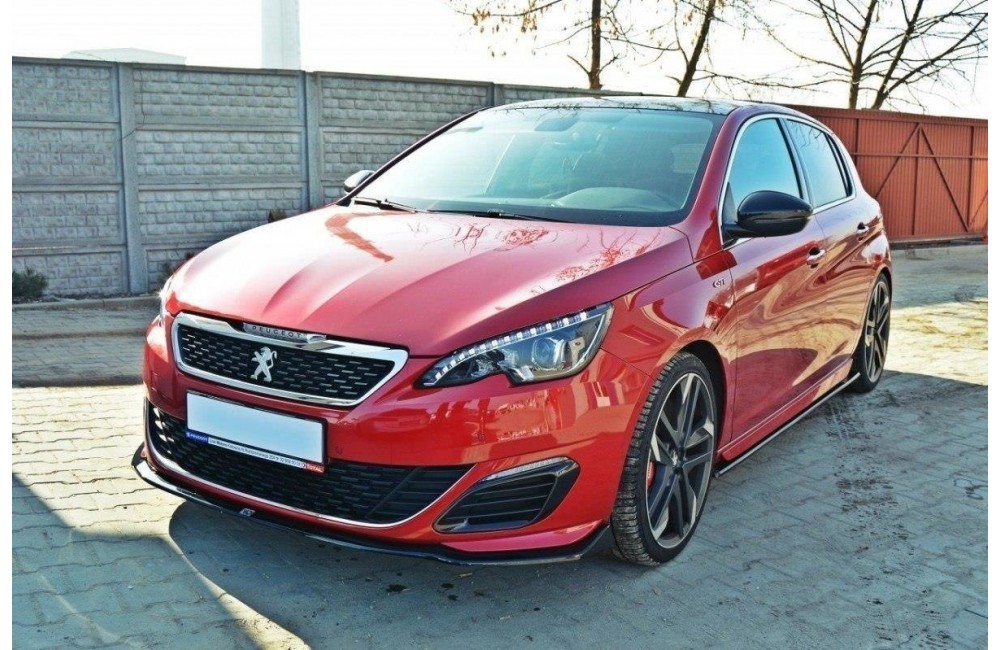 FRONT SPLITTER v.1 PEUGEOT 308 II GTI