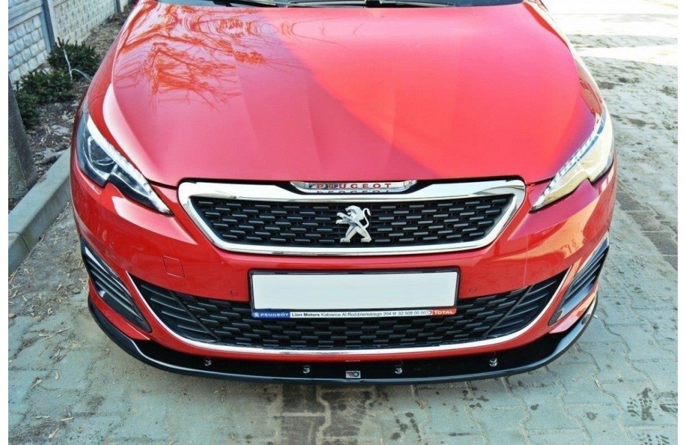 FRONT SPLITTER v.2 PEUGEOT 308 II GTI
