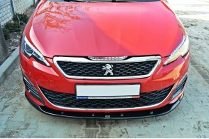 FRONT SPLITTER v.2 PEUGEOT 308 II GTI