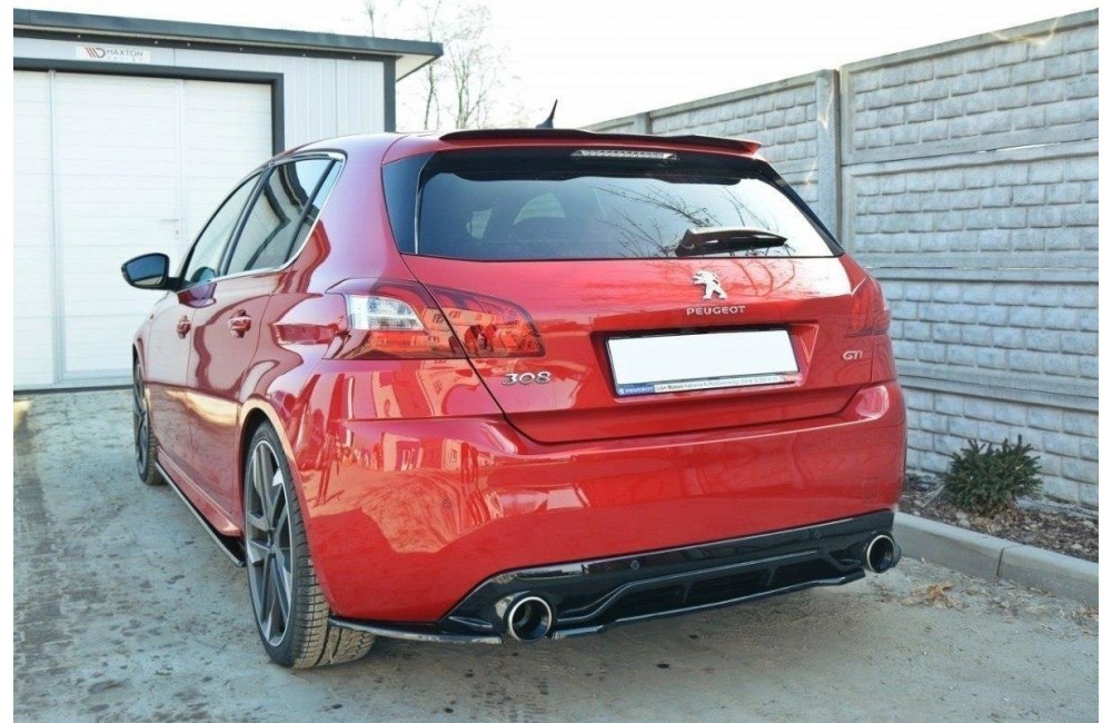 Rear Splitter PEUGEOT 308 II GTI (without vertical bars)