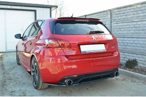 Rear Splitter PEUGEOT 308 II GTI (without vertical bars)
