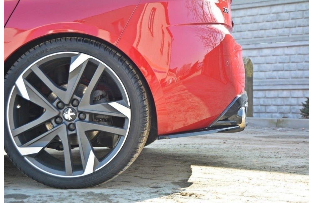 REAR SIDE SPLITTERS PEUGEOT 308 II GTI