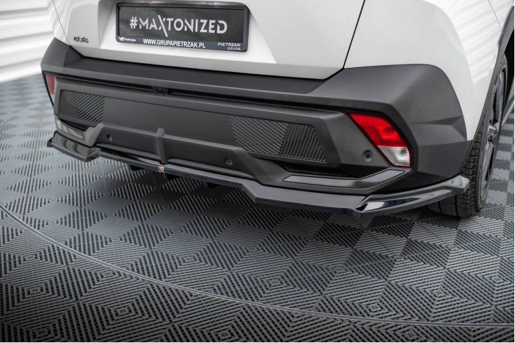 Πίσω splitter (με κατακόρυφες ράβδους) Peugeot 408 Mk1