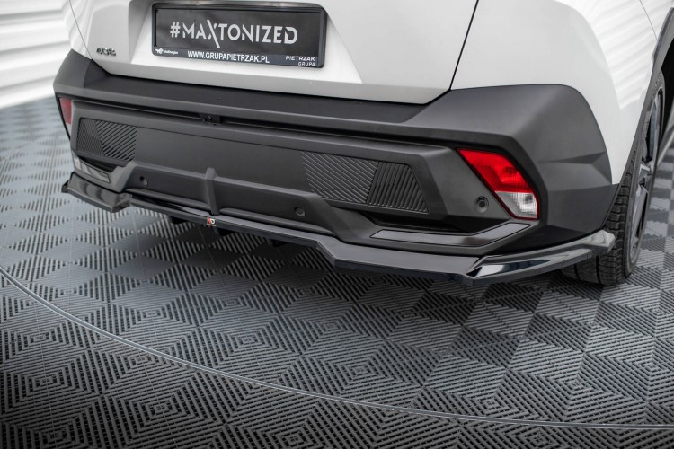 Πίσω splitter (με κατακόρυφες ράβδους) Peugeot 408 Mk1