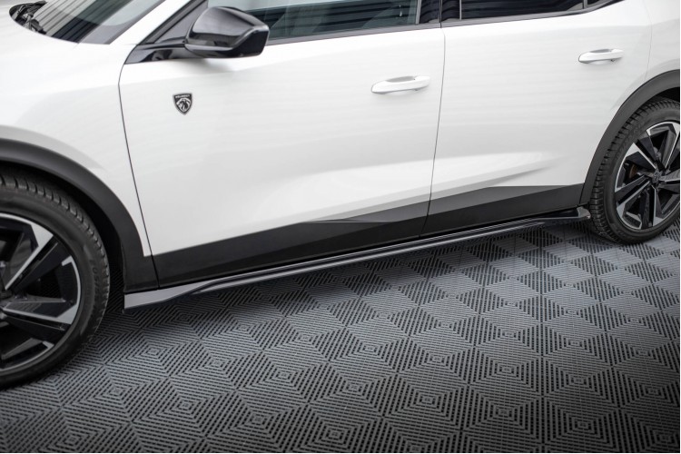 Side skirts diffusers Peugeot 408 Mk1