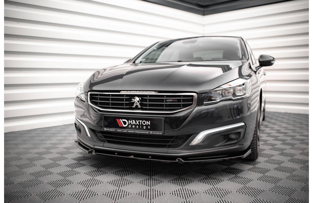 Front Splitter V.1 Peugeot 508 GT Mk1 Facelift