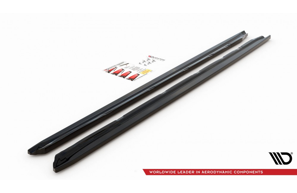 Side Skirts Diffusers Peugeot 508 GT Mk1 Facelift