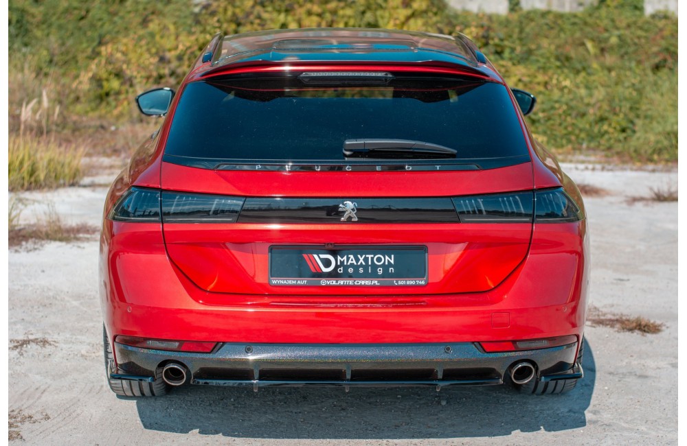 Rear Splitter(with vertical bars)  Peugeot 508 Petrol Mk2