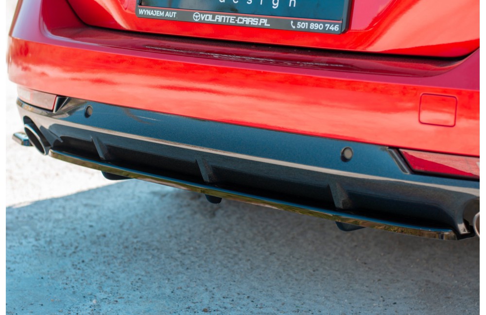 Rear Splitter(with vertical bars)  Peugeot 508 Petrol Mk2