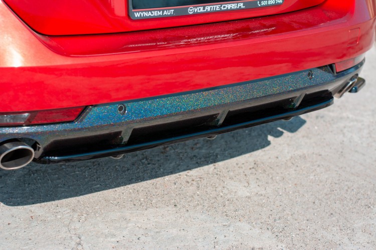 Πίσω Splitter (με κάθετες ράβδους) Peugeot 508 Petrol Mk2