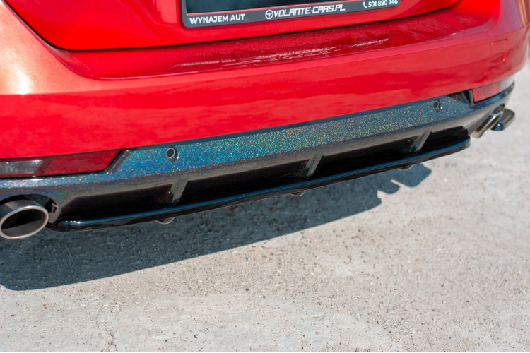 Πίσω Splitter (με κάθετες ράβδους) Peugeot 508 Petrol Mk2