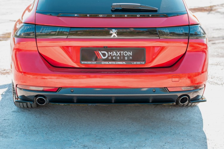 Πίσω Splitter (χωρίς κάθετες ράβδους) Peugeot 508 Petrol Mk2