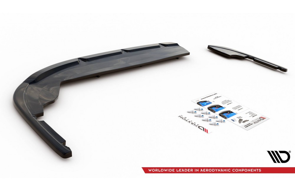Rear Splitter (with vertical bars) Peugeot 508 Diesel Mk2