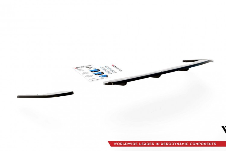 Πίσω Splitter (με κάθετους στύλους) Peugeot 508 Diesel Mk2