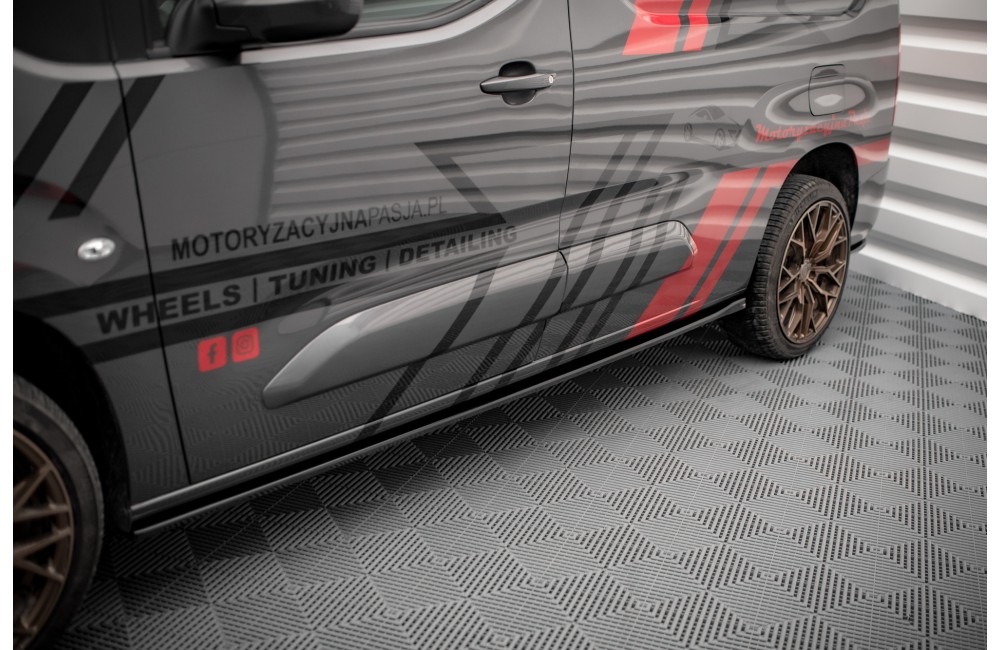 Side Skirts Diffusers Peugeot Partner Maxi Mk3