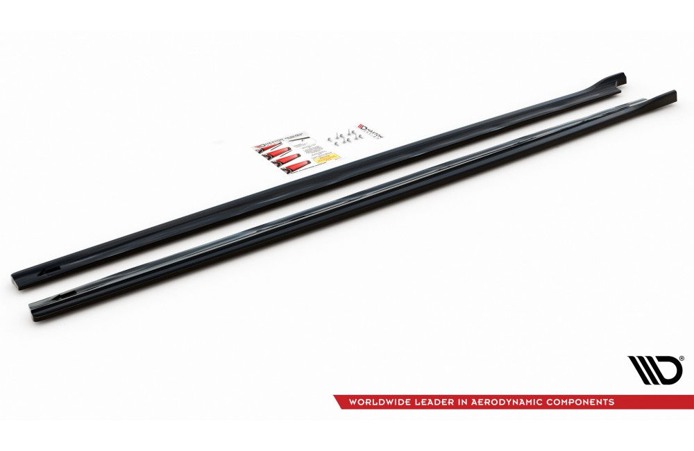 Set of Splitters Peugeot Partner Mk3