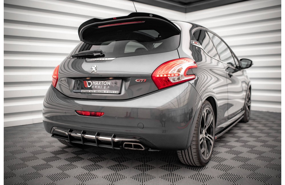 Street Pro Rear Diffuser Peugeot 208 GTi Mk1 - Black