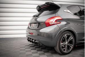 Street Pro Rear Diffuser Peugeot 208 GTi Mk1 - Black