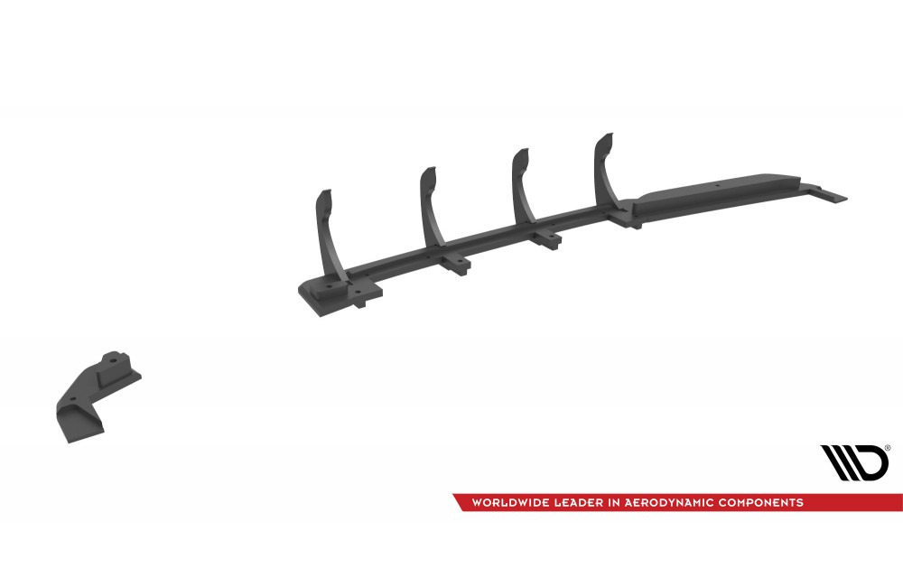Street Pro Rear Diffuser Peugeot 208 GTi Mk1 - Black