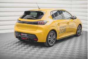 Street Pro Rear Diffuser Peugeot 208 Mk2 - Black