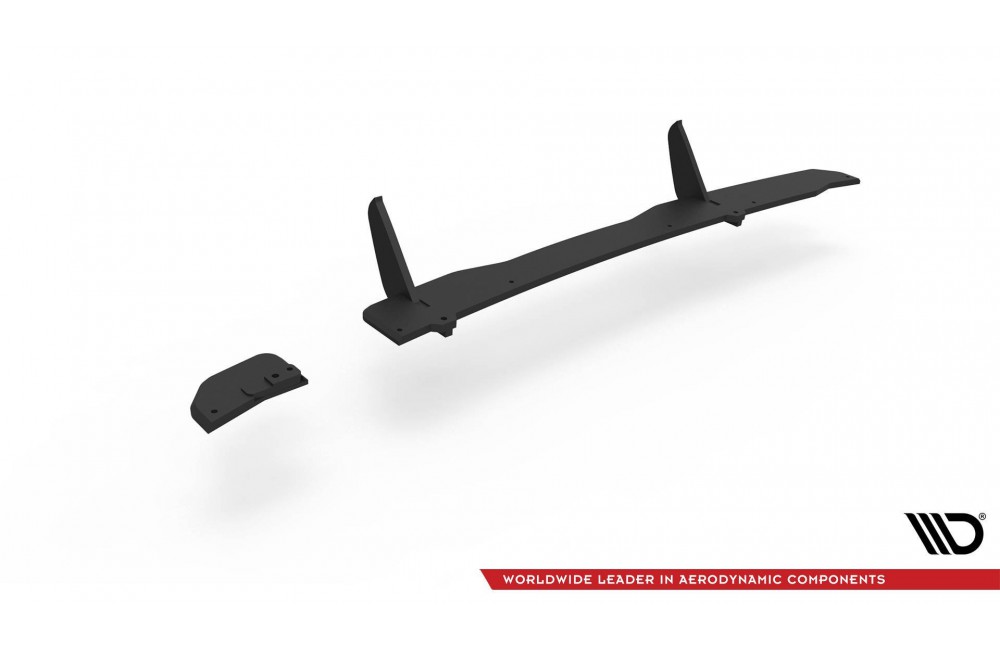 Street Pro Rear Diffuser Peugeot 208 Mk2 - Black