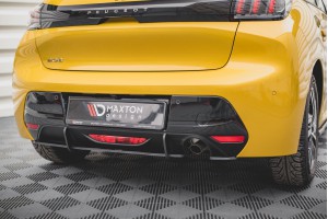 Street Pro Rear Diffuser Peugeot 208 Mk2 - Black