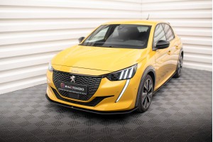 Street Pro Front Splitter Peugeot 208 GT Mk2 - Black