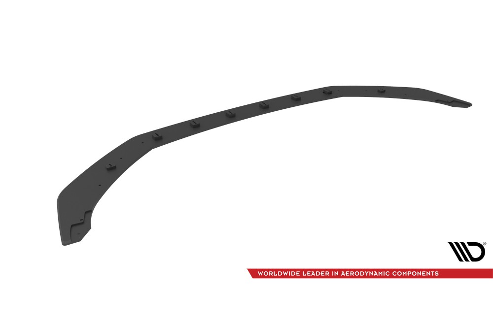 Street Pro Front Splitter Peugeot 208 GT Mk2 - Black