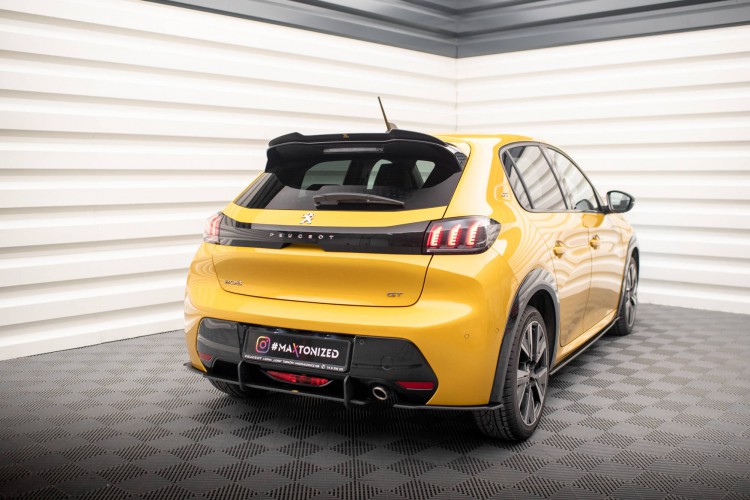 Street Pro Πίσω Πλευρικοί Splitters Peugeot 208 GT Mk2