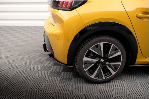 Street Pro Rear Side Splitters Peugeot 208 GT Mk2 - Black Street Pro Rear Side Splitters Peugeot 208 GT Mk2 - Black
