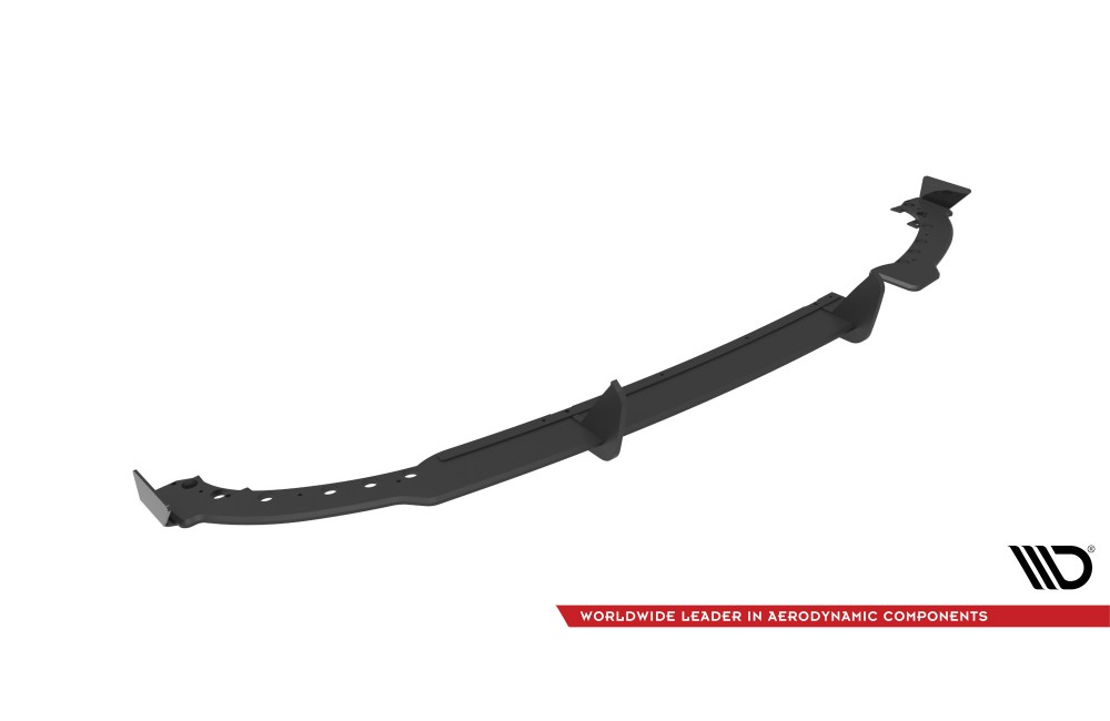 Street Pro Rear Side Splitters + Flaps Peugeot 208 GT Mk2 - Black + Gloss Flaps