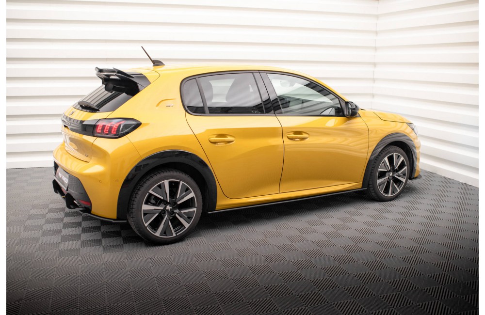 Street Pro Side Skirts Diffusers Peugeot 208 GT Mk2 - Black Street Pro Side Skirts Diffusers Peugeot 208 GT Mk2 - Black