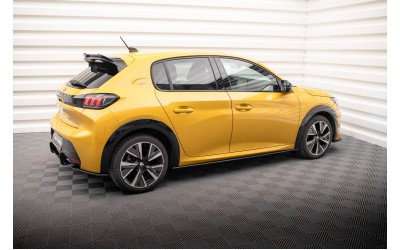 Street Pro Side Skirts Diffusers Peugeot 208 GT Mk2 - Black