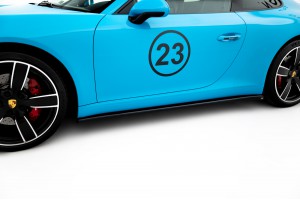 Set of Splitters Porsche 911 Carrera 991 Facelift