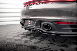 Rear Splitter (with vertical bars) Porsche 911 Carrera 4S 992