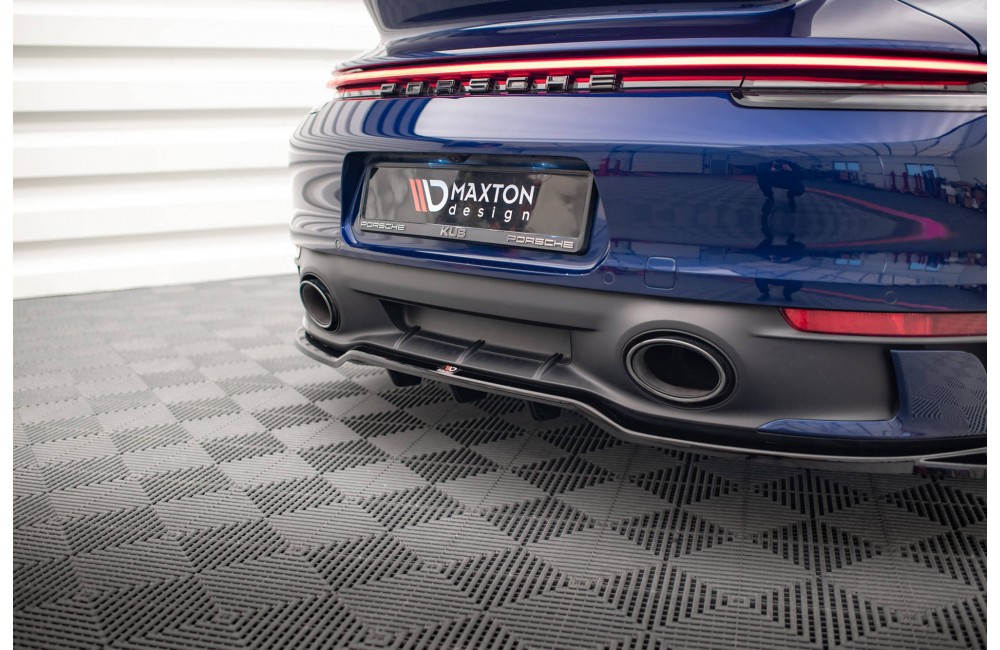 Rear Splitter (with vertical bars) V.2 Porsche 911 Carrera Aero / Carrera GTS 992