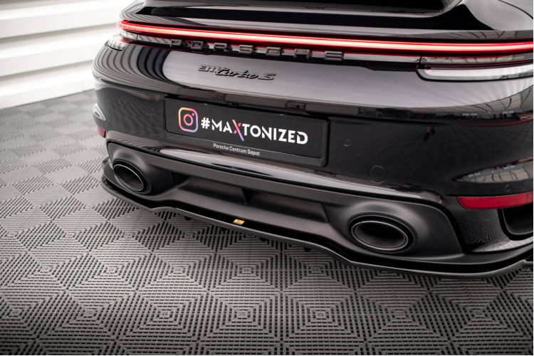 Πίσω Splitter (με κάθετες ράβδους) Porsche 911 Turbo S 992