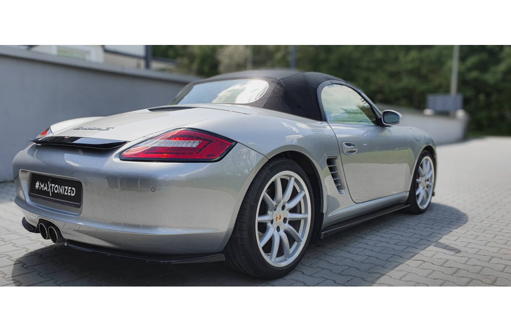 Rear Side Splitters Porsche Boxster 987