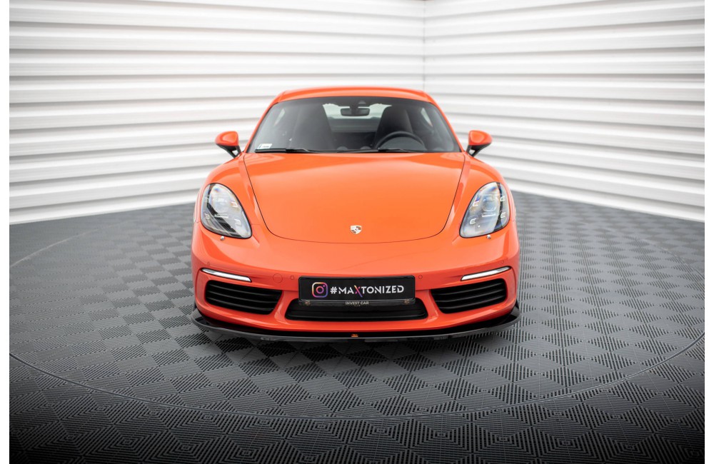 Front Splitter V.2 Porsche 718 Cayman 982c