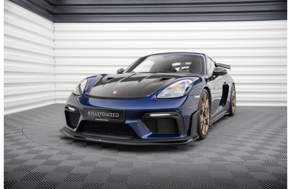 Front Splitter Porsche 718 Cayman GT4 RS 982c