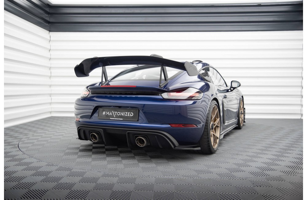 Rear Side Splitters Porsche 718 Cayman GT4 RS 982c