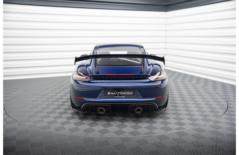 Rear Side Splitters Porsche 718 Cayman GT4 RS 982c