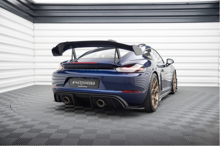 Πίσω Πλευρικοί Splitters Porsche 718 Cayman GT4 RS 982c
