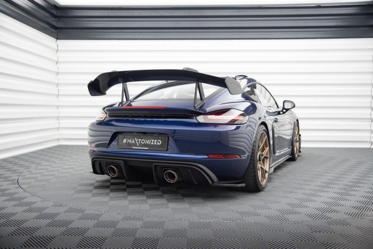 Πίσω Πλευρικοί Splitters Porsche 718 Cayman GT4 RS 982c