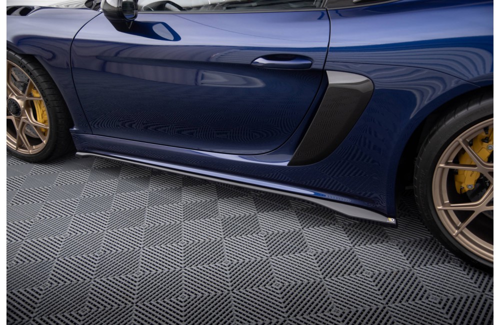 Side Skirts Diffusers Porsche 718 Cayman GT4 RS 982c