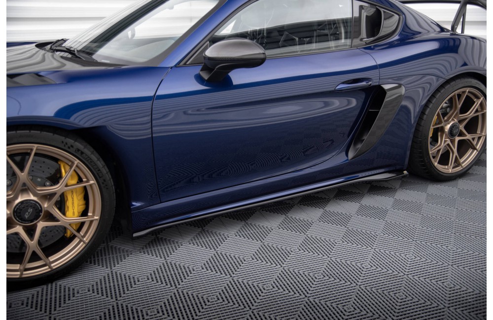 Side Skirts Diffusers Porsche 718 Cayman GT4 RS 982c