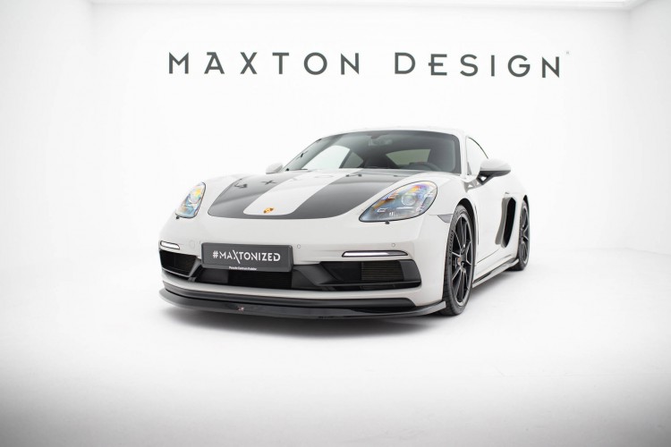 Μπροστινός splitter V.1 Porsche 718 Cayman GTS 982c / 718 Boxster GTS 982