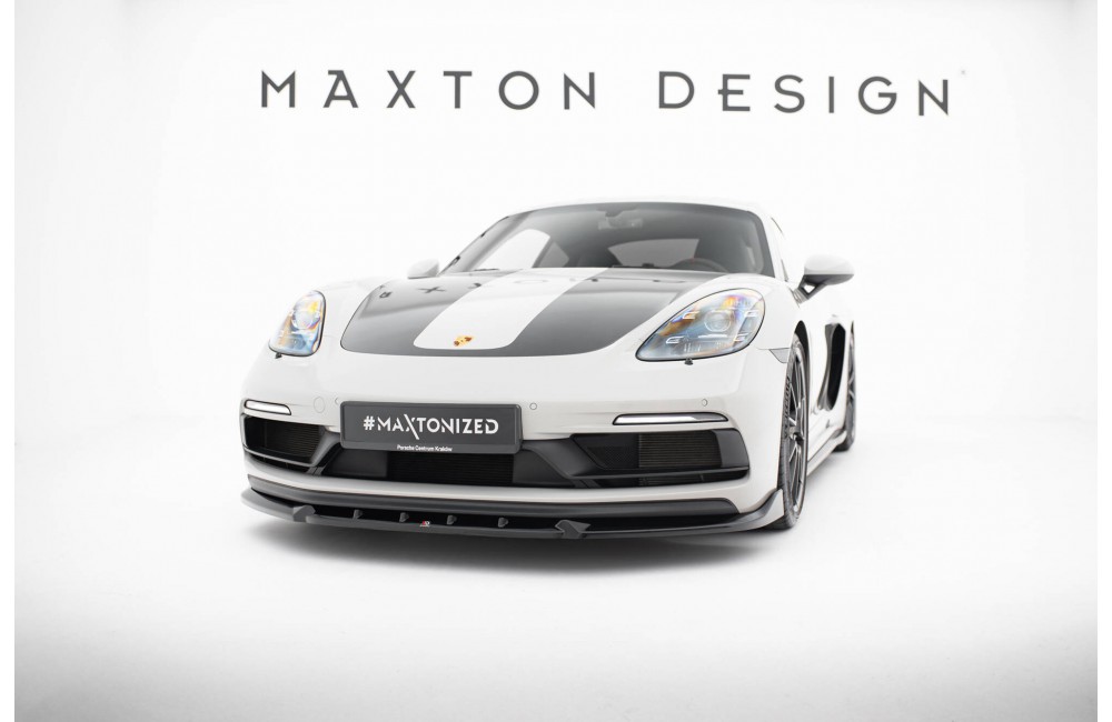 Front Splitter V.2 Porsche 718 Cayman GTS 982c Front Splitter V.2 Porsche 718 Cayman GTS 982c