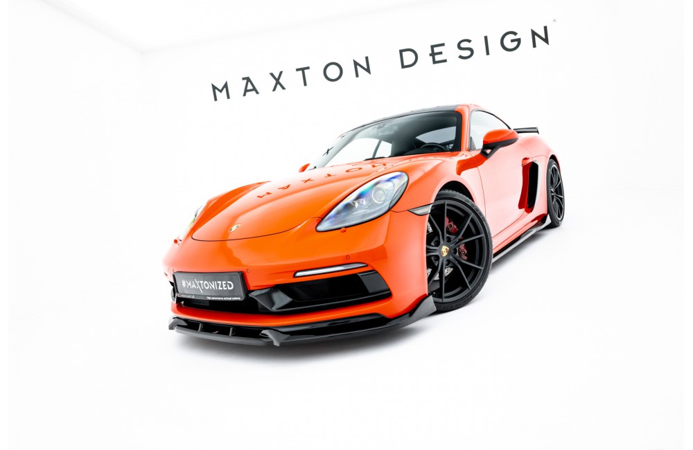 Front Splitter V.3 Porsche 718 Cayman GTS 982c Front Splitter V.3 Porsche 718 Cayman GTS 982c