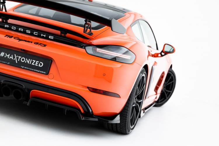 Πίσω Splitter (με κάθετους στύλους) Porsche 718 Cayman GTS 982c